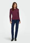 Топ JDY Long sleeved top, Windsor Wine/Red - фото 2