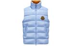 Жилет мужской синий Moncler - фото