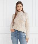 Свитер из шерсти Marc Cain Regular Fit, кремовый - фото 3