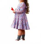 Платье Willow в фиолетовом цвете Mabel + Honey - фото 2