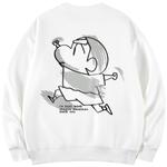 Толстовка унисекс Crayon Shinchan/Crayon Shinchan, Черный - фото