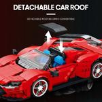 Блоки Reobrix Роскошный Суперкар Ferrari Daytona Sp3 Static 1168 Шт. - фото 7