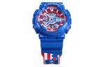 Часы CASIO G-Shock Analog-Digital 'Blue', синий - фото 2