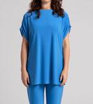 Туника Revelry в морском цвете Sympli, Marine - фото