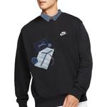 Nike Свитшот мужской черный - фото 6