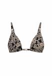 Топ бикини Mint Velvet Bikini top, Black Cream/Black - фото