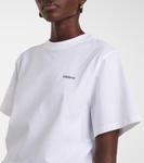 Боди из хлопка с логотипом Coperni, белый - фото 5