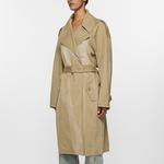 Acne Studios Пальто с поясом, Beige - фото 6