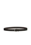 Ремень Massimo Dutti RECTANGULAR BUCKLE, Dark Brown - фото