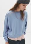 Толстовка PULL&BEAR Sweatshirt, Blue-Grey - фото 4