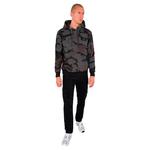 Худи Alpha Industries Back Print Camo, серый - фото 3