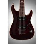 Электрогитара Schecter Omen Extreme 7-String Electric Guitar, Black Cherry - фото 3