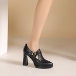 Туфли женские на высоком каблуке Pierce Gentry, черный - фото 7