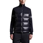 Застегивающаяся на молнию утепленная кардиган Moncler, морской синий - фото 3