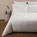 Пододеяльник Frette Doppio Ajour из сатина 180x220, белый - фото