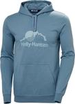 Helly-Hansen женская толстовка Nord Graphic с капюшоном Helly Hansen, 601 Washed Navy - фото 5