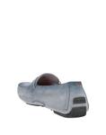 Лоферы Santoni, серо-синий - фото 3