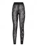 Леггинсы из эластичного тюля Philipp Plein, черный - фото
