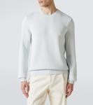 Кашемировый свитер Saman Amel, Ice Blue - фото 3