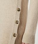 Платье Ba&Sh шерстяное золотистое , бежевый - фото 4