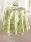Скатерть 80х80 см, зеленый - фото
