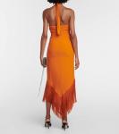 Платье макси Nina с бахромой TALLER MARMO, оранжевый - фото 3