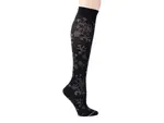 Носки Floral Women's Compression Knee Socks Dr. Motion, черный - фото