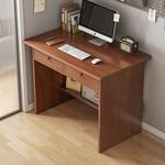 Письменный стол Naijia 70 см с ящиком, Dark Walnut - фото