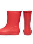 Резиновые сапоги Hunter, красный - фото 3