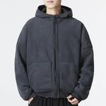 Куртка мужская серая Adidas, серый - фото 5