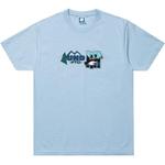 Футболка с принтом UNDEFEATED, синий - фото