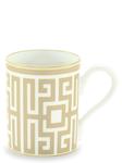 Чашка «Labirinto» 400 мл GINORI 1735, золотой - фото 2