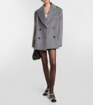 Блестящие туфли Mary Jane Miu Miu, Argento+Nero - фото 2