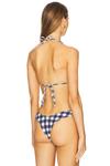 Топ бикини Arnie от F E L L A, gingham - фото 3