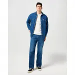 Джинсы Wrangler 112371018 Straight Loose Fit, синий - фото 7