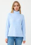 Джемпер Jimmy Key REGULAR FIT POLO NECK PULLOVER, Light Blue - фото