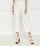 Брюки Liu Jo Cropped Fit, белый - фото 3