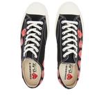 Кроссовки Comme Des Garçons Play X Converse Multi Heart Low, черный - фото 4
