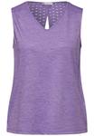 Топ STREET ONE Top, фиолетовый - фото