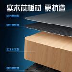 Угловой компьютерный стол Jieke 140x120 см, L-образный, для дома и офиса, с карбоновой черной столешницей - фото 4