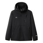 Куртка logo outdoor jacket 'black' Mizuno, черный - фото