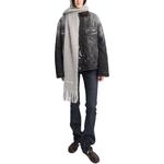 Джинсовая куртка женская Acne Studios, серый - фото 4