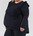 Топ Renita Plus в черном цвете Joh - фото 2