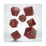 Poly Set Dragons Modern Red с золотом, Dragon Dice - фото