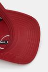 Хлопковая кепка с козырьком Converse, бордовый - фото 4