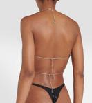 Лиф бикини с вырезами MUGLER, черный - фото 3