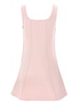 GANNI платье мини А-силуэта, розовый - фото 2