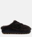 Шерстяные клоги Chamonix Bogner, Brown - фото 4