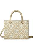 Tory Burch сумка-тоут T Monogram, нейтральный - фото