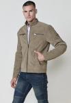 Куртка Koroshi Faux leather jacket, Kaki Khaki/Khaki - фото 6
